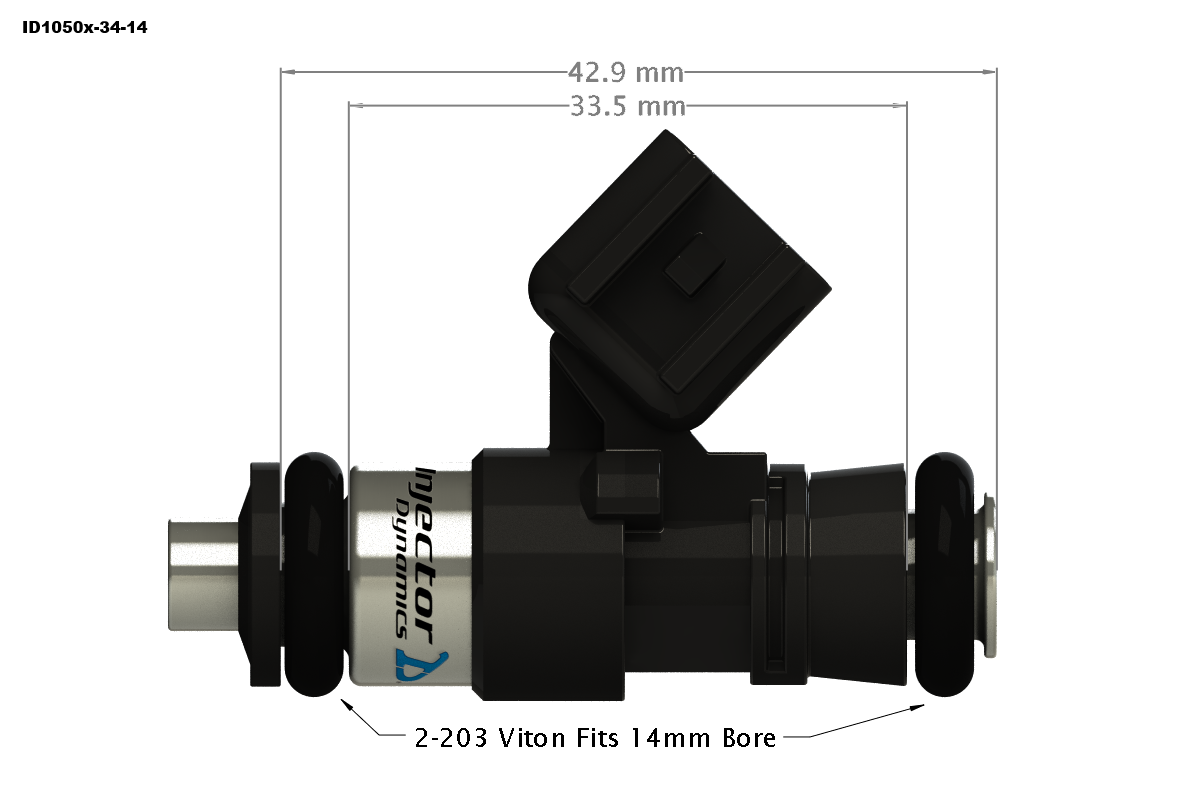 Injector Dynamics ID1050x-34-14 Port Injector